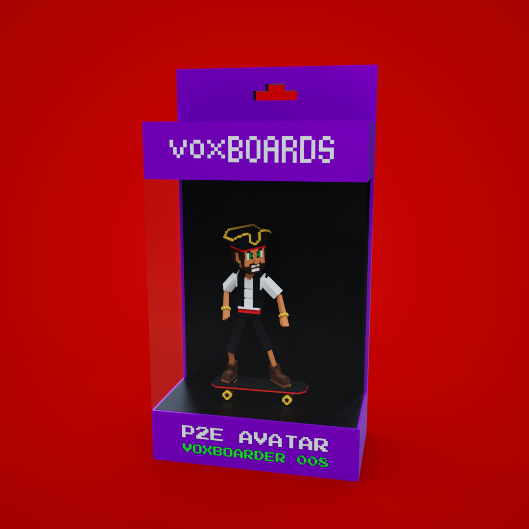 VoxBoarder 008 VoxBoards P2E Avatars OpenSea