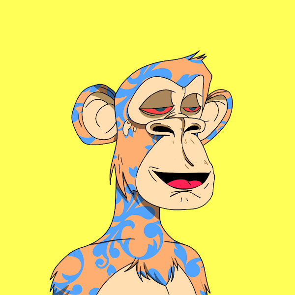 Bored Trippy Ape #1944 - Bored Trippy Apes OfficiaI | OpenSea