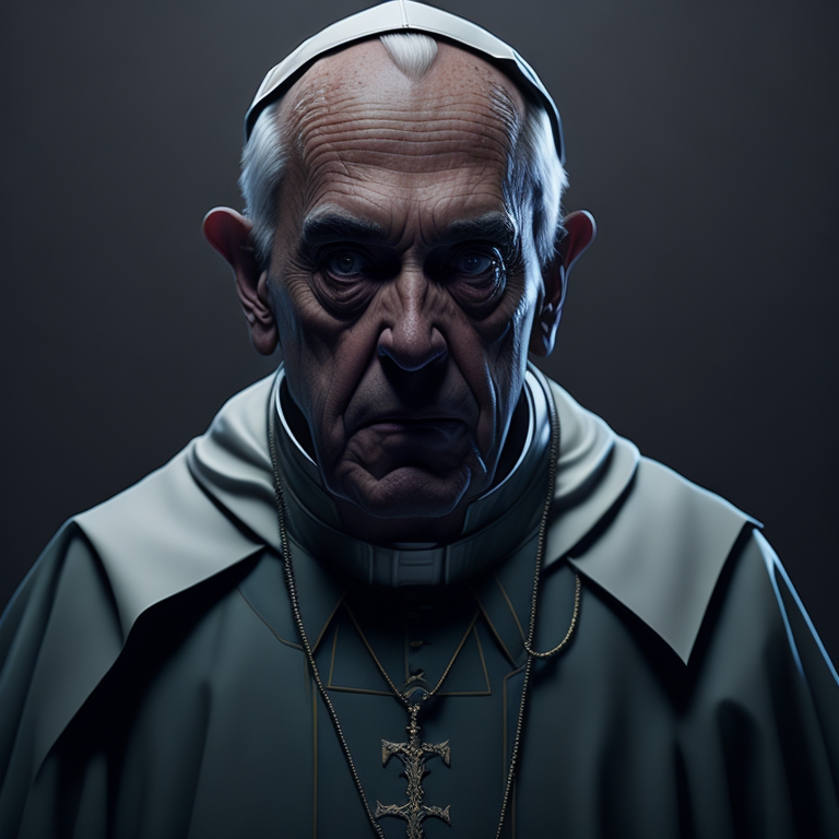 Realistic Pope - Famous Realistic People | OpenSea