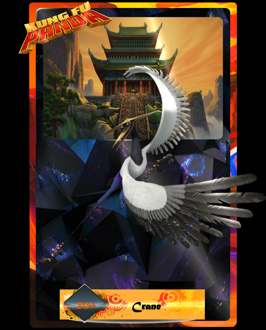 Crane Card Kung Fu Panda010 Kung Fu Panda Cards Opensea