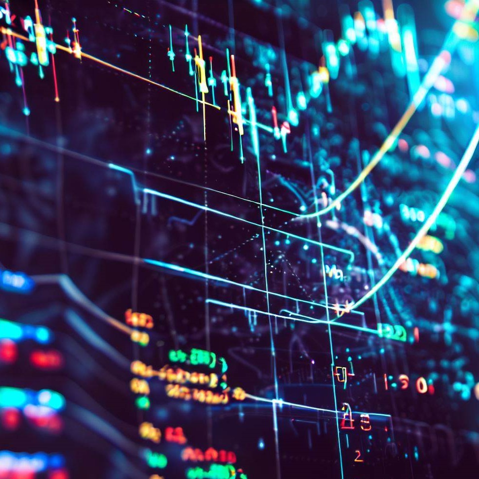 Artistic Chart #022 - Artistic stock charts | OpenSea