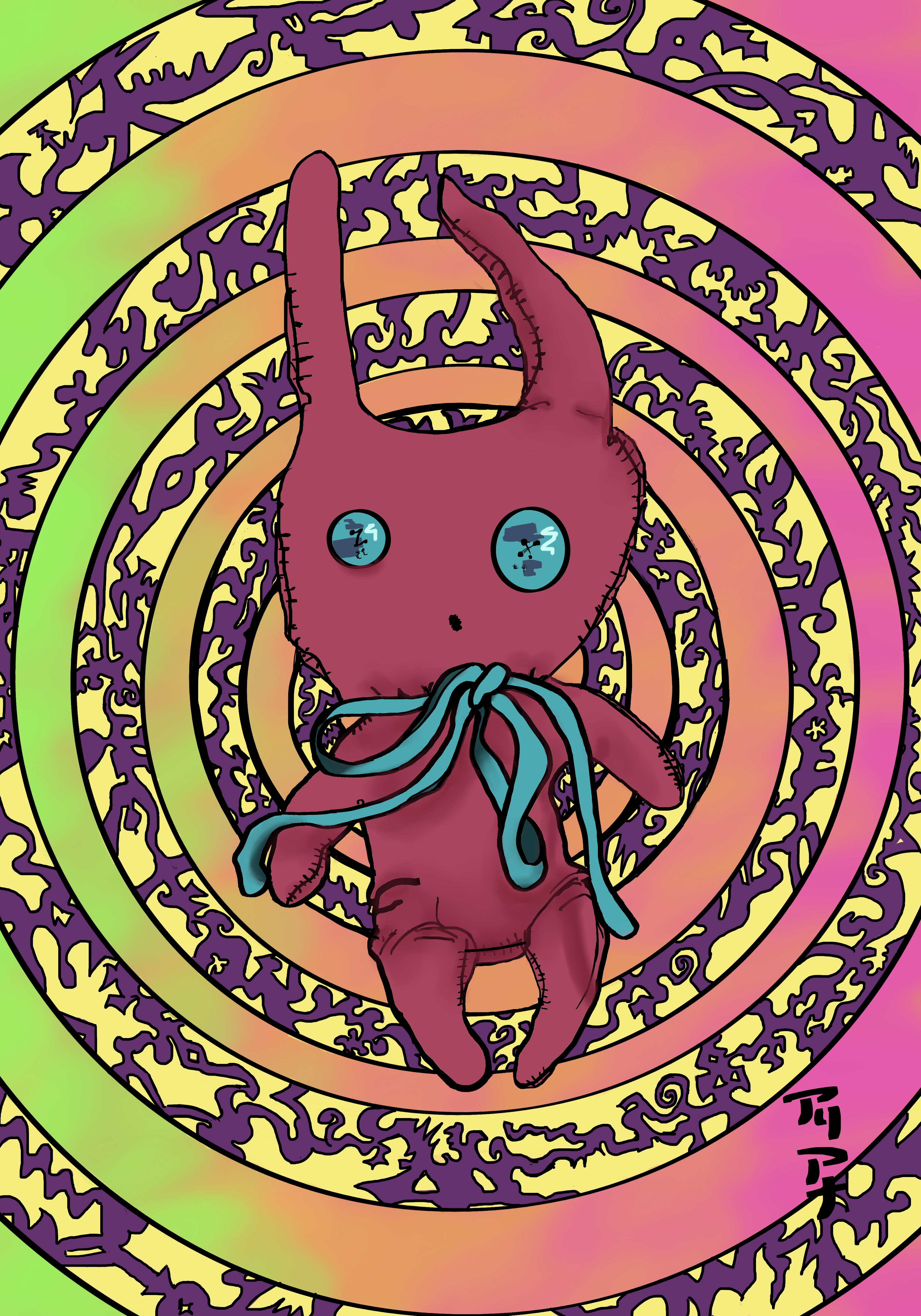 Hypnosis Bunny - The Arch Allies Media Artists Collection | OpenSea