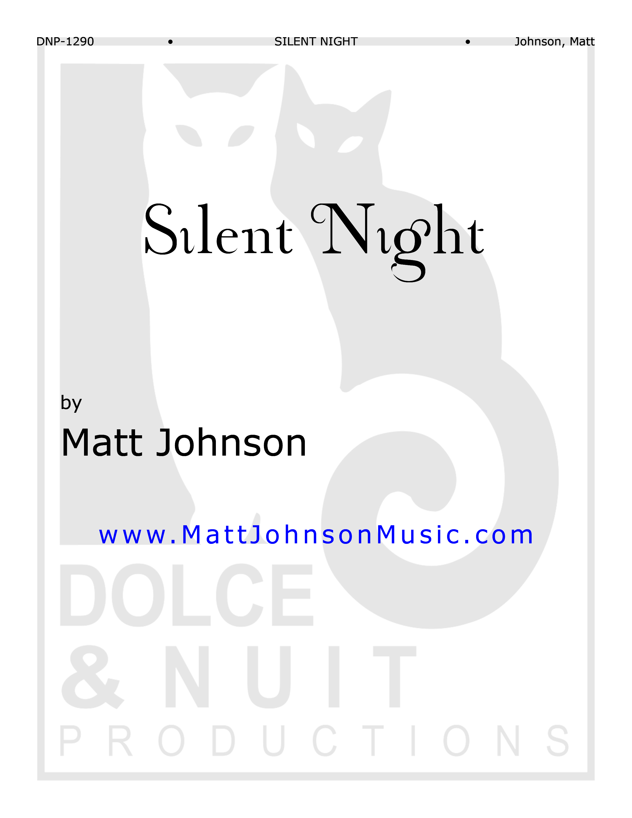 Silent Night piano solo (optional handbells) Sheet Music NFTs OpenSea