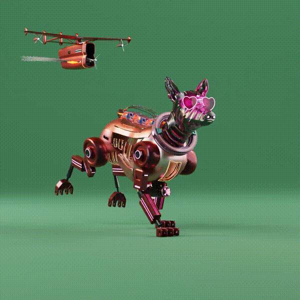 Beep Boop Robot Dogs 1545 Beep Boop Robot Dogs OpenSea