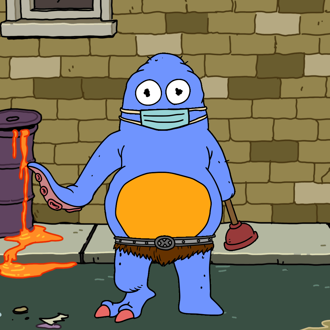 Art Gobbler 9932 – Gunt Belly-Wanker - Art Gobblers | OpenSea