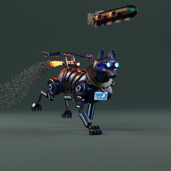 Beep Boop Robot Dogs 1870 Beep Boop Robot Dogs OpenSea