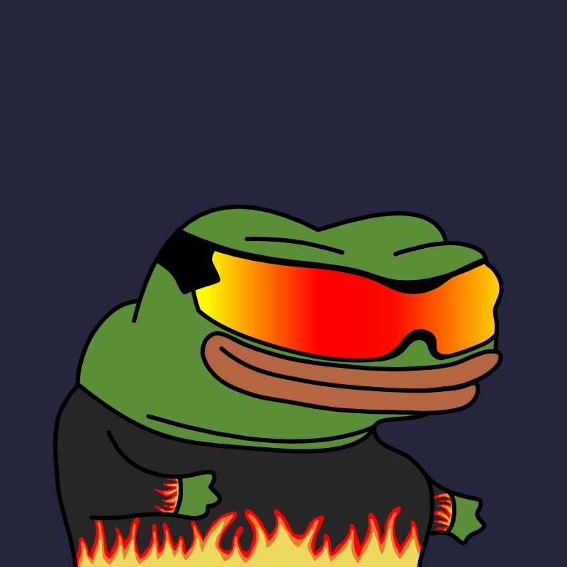 Wicked Fire Pepe - Wicked Pepe's | OpenSea