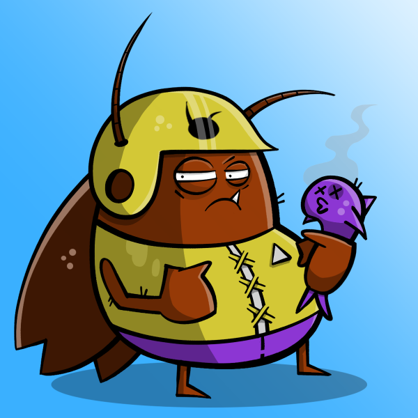 Roach 141 Roaches From Outer Space OpenSea