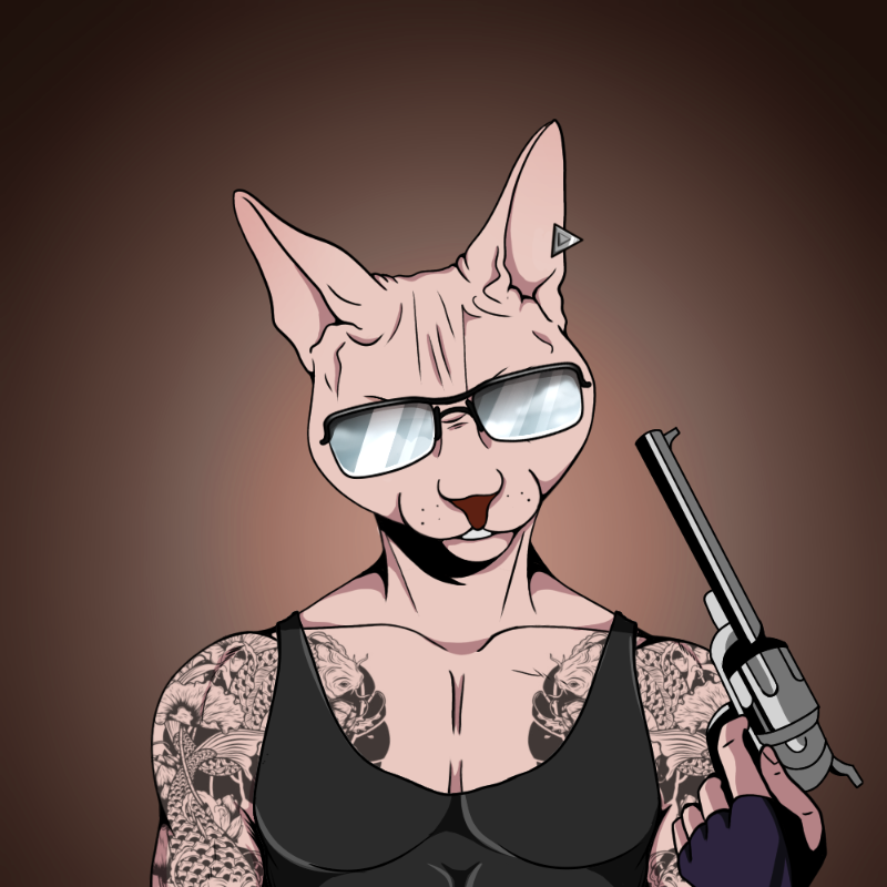 YakuzaCat 239 The Yakuza Cat Official OpenSea