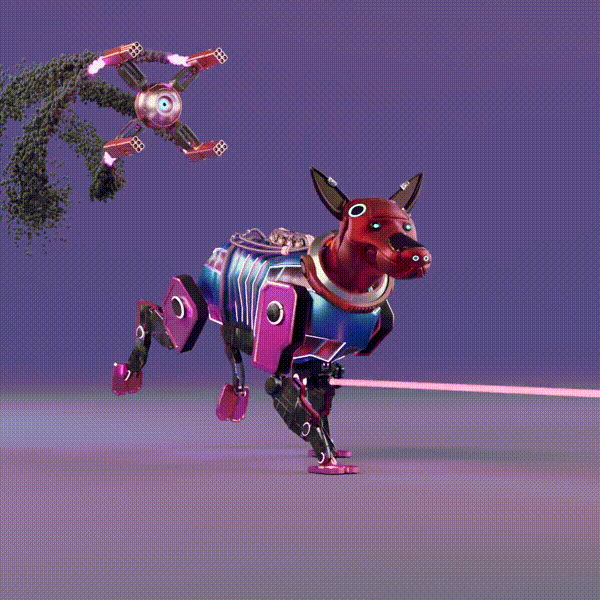 Beep Boop Robot Dogs 16295 Beep Boop Robot Dogs OpenSea