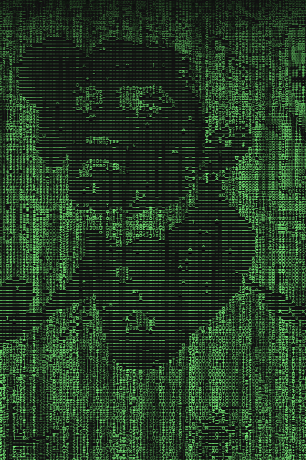 Cristiano Ronaldo in Matrix & ASCII Arts For You OpenSea