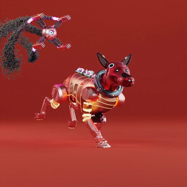 Beep Boop Robot Dogs 16664 Beep Boop Robot Dogs OpenSea