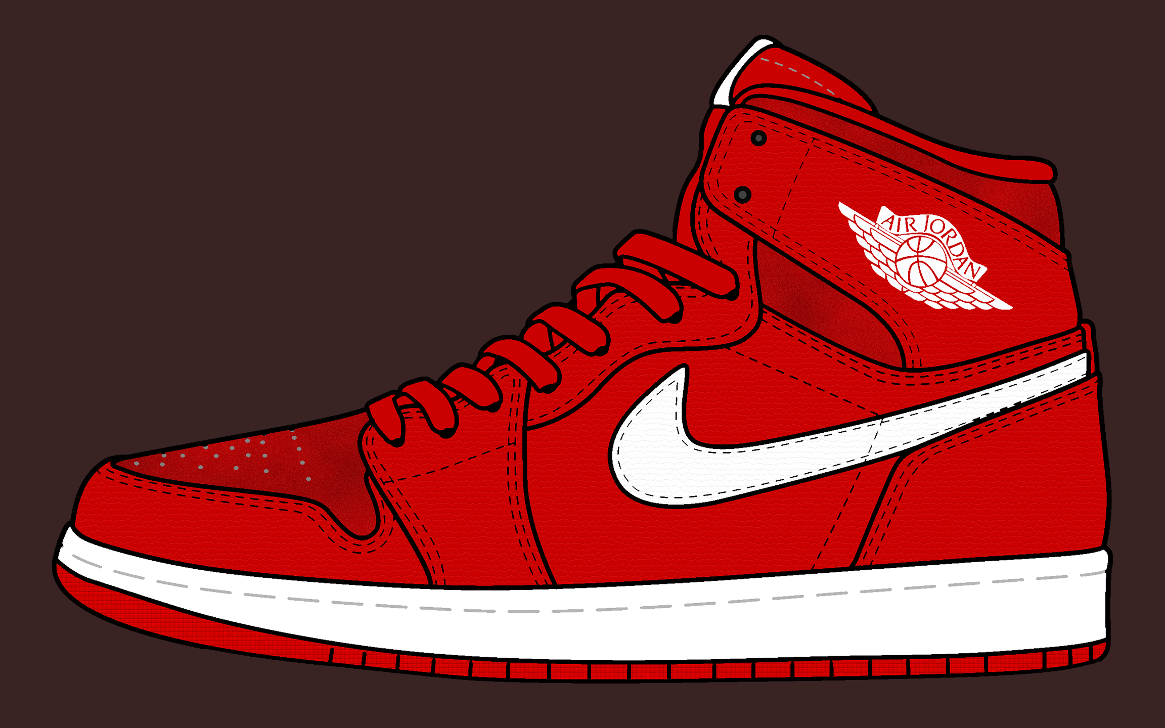 aj1 gym red