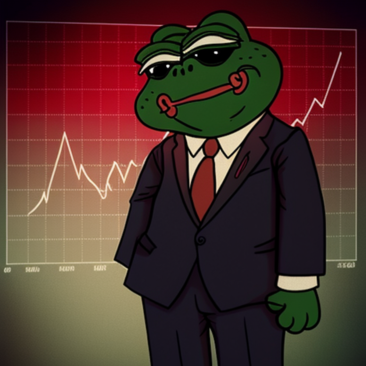 The Pepe Of Wall Street 16 The Pepe Of Wall Street Official OpenSea
