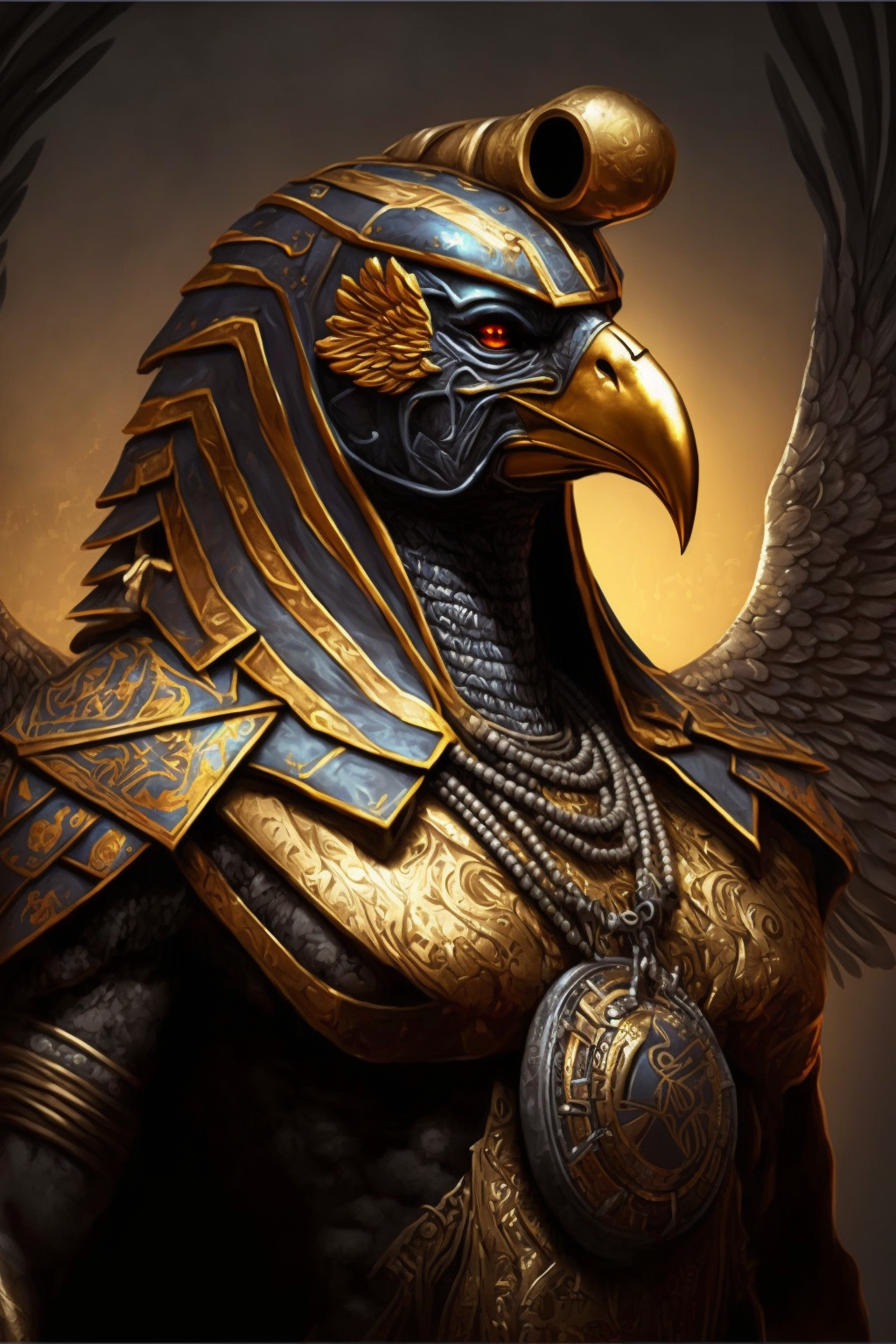 Horus - Egyptian Gods AI ART | OpenSea