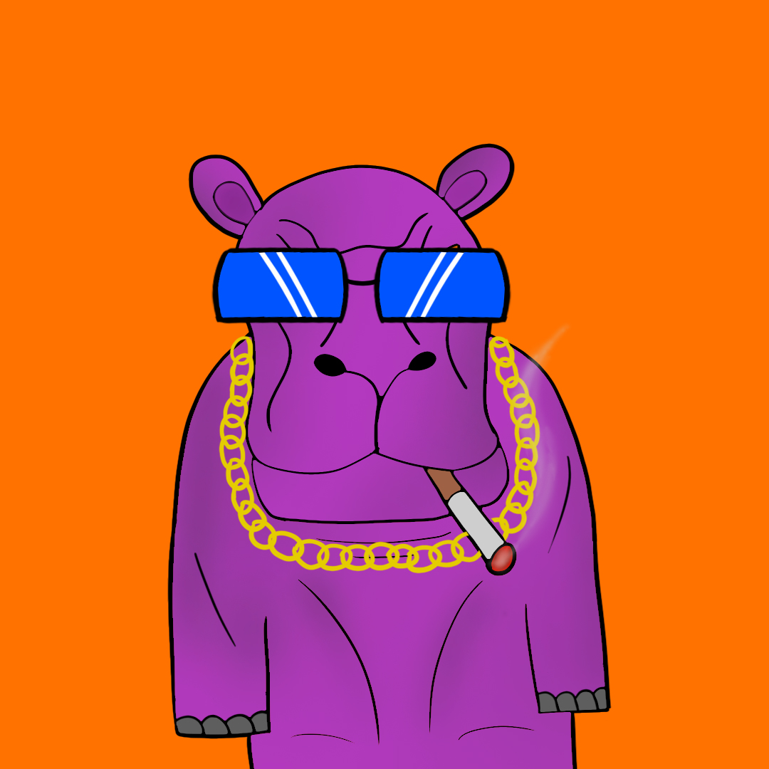 Gangster Hippo - Syedebadali Collection | OpenSea