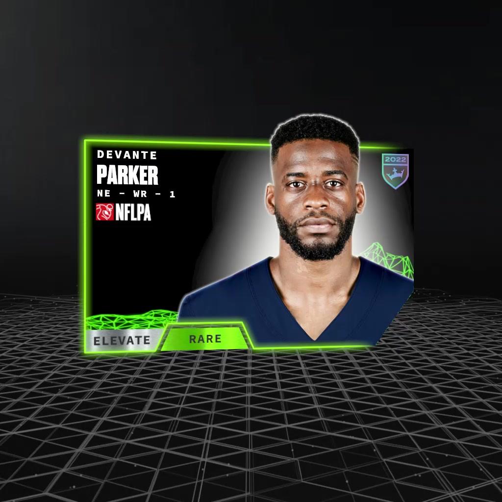 Devante Parker 2022 Elevate Set Rare Draftkings Reignmakers Football Opensea